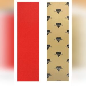 Red Skateboard Grip Tape (Pair) with Branded Backing